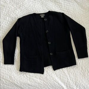 Banana Republic Black Wool Cardigan XS